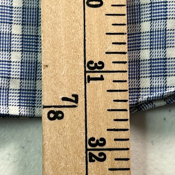 Brooks Brothers 346 Shirt Men's 16-4/5 Large Long-sleeve Button-up Blue … - Picture 7 of 7